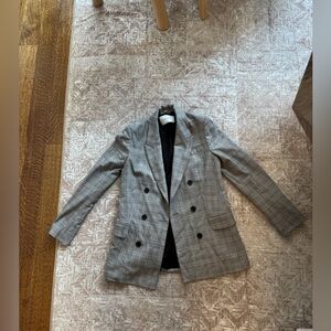 Babaton Plaid Blazer